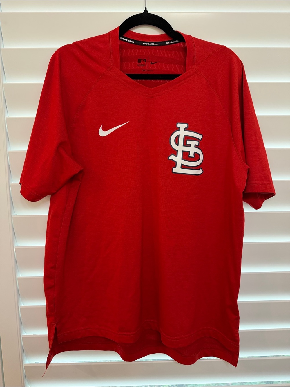 Nike Men’s Red St. Louis Cardinals Short-Sleeve Jersey